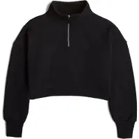 G-Star Cropped Loose Halbreißverschluss-sweatshirt