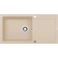 Pyramis MIDO (100x50) 1B 1D inklusive Kabelsteuerung BEIGE (070089501)