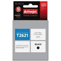 ActiveJet AE-2621N Tintenpatrone (Ersatz für Epson 26 T2621; Höchste; 22ml; schwarz), Hohe (XL-) Ausbeute, Schwarz, Tinte auf Pigmentbasis, 22 ml, 1 Stück(e), Einzelpackung