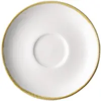 Olympia Kiln Untertassen Kreideweiß 14cm (6 Stück)