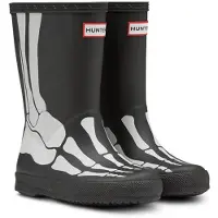 Hunter Gummistiefel Original First Skeleton Print Black Kinder-Schuhgröße 22