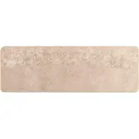 vidaXL Teppichläufer MARSA Beige 50 x 150 cm Polyester und PVC