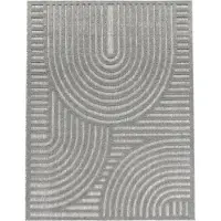 TT Home In-& Outdoor Teppich Wetterfest Balkon Küche Wohnzimmerteppich Boho Design 3D Design Skandi Modern Unifarben Größe 80x150 cm