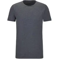 Falke 2-Pack Herren T-Shirt Daily Comfort, XXL, Grau, Uni, Baumwolle