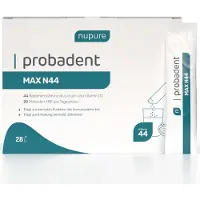 Nupure probadent MAX N44 und Vitamin D3 Plv.Beutel 28 St Beutel