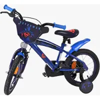 Volare Superman Kinderfahrrad - Jungen - 14 Zoll - Blau