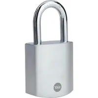 Yale YE Y128B501321B - Vorhängeschloss Messing 50 mm