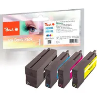 Peach 319117, Hohe (XL-) Ausbeute, Schwarz, Cyan, Magenta, Gelb, Tinte auf Pigmentbasis, Tinte auf Pigmentbasis, 78 ml, 27 ml