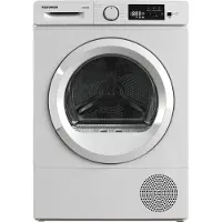 Telefunken Wärmepumpentrockner für 7 kg Wäsche, Trockner Frontlader, Wäschetrockner mit Knitterschutz, leise, TWP7EW