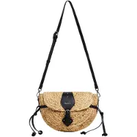 Pepe Jeans für Damen. PL0300106 Saddie Coast braune Handtasche (OSFA), Lässig, Jute