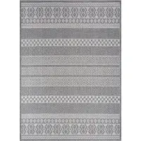 TT Home In-& Outdoor Teppich Wetterfest Balkon Küche Wohnzimmerteppich Boho Geometrisches Design Skandi Modern Größe 80x150 cm