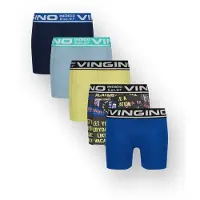 Vingino Boxer B-SO26 COLOR 5-Pack Junge Blau XXS