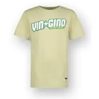 Vingino T-shirt Basic-logo Junge Grün 152