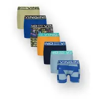Vingino Boys B-so26 Color 7pack Boxer Light Papaya Orange Größe: XXS | Unterwäsche Outlet | kids | Orange