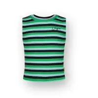 Vingino Top Basic-Crop Ripp-Top Mädchen Grün 104