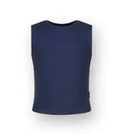 Vingino Top Basic-Crop Ripp-Top Mädchen Blau 176