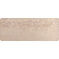 vidaXL Teppichläufer MARSA Beige 80 x 200 cm Polyester und PVC