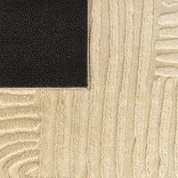 TT Home Wohnzimmer Teppich Esszimmer Kurzflor Geometrische Optik Skandi Boho Unifarben
