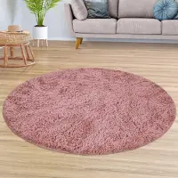 TT Home Teppich Wohnzimmer Hochflor Langflor Weich Soft Modernes Einfarbiges Design