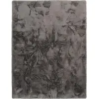 TT Home Wohnzimmer Hochflor Teppich Langflor Soft Kaninchenfell Fell Imitat Weich