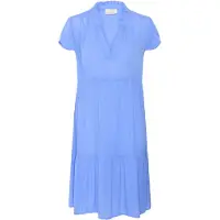 Kaffe Midikleid "Damen Kleid KAmarianah", Damen, Gr. 44, N-Gr, blau (ultramarine), Obermaterial: 100% Viskose LENZING ECOVERO CV LenzEcov., Kleider Midikleid