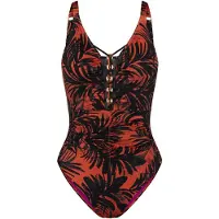 Triumph Swimwear Badeanzüge Summer Palm | Grösse: 42B | Farbe: Braun