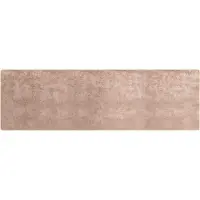 vidaXL Teppichläufer MARSA Sand 80 x 250 cm Polyester und PVC