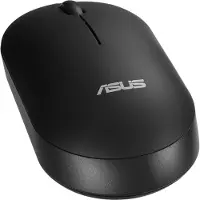 Asus CW100, Volle Größe (100%), Kabellos, RF kabellos + USB, Optischer Schlüsselschalter, Schwarz, Maus enthalten
