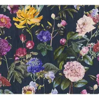 A.S. Création Vliestapete "Jette Joop tropisch floral natürlich" Wald botanisch floral leicht strukturiert Blumentapete Tapete Streifen Tapeten Wohnzimmer Schlafzimmer Küche