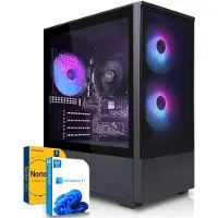 SYSTEMTREFF Gaming PC - Ryzen 7 5700G - Radeon RX Vega 8 - 16GB DDR4 - 512GB NVMe - Windows 11 Pro - Desktop
