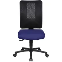 Topstar Bürodrehstuhl (mit Synchrontechnik / schwarz/blau 450-550 mm) - OX1000 G260