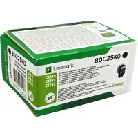Lexmark Original Toner 802S, Einzelpack, schwarz