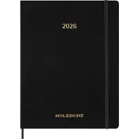 Moleskine Buchkalender Essential 2025/2026 15 Monate XXL schwarz