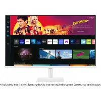 Samsung M70B, 81,3 cm (32"), 3840 x 2160 Pixel, 4K Ultra HD, LCD, 4 ms, Weiß