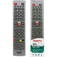 Lamex Fernbedienung für Sharp Aquos LCD/LED-Fernseher HUAYU RM-L1589 mit Netflix-Taste, Youtube universal