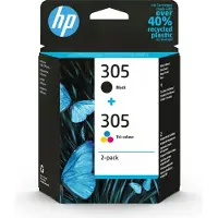 HP Original 305 Tinte Patronen Multipack Druckerpatronen Tintenpatronen 6ZD17AE