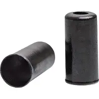 Capgo BL Endkappe Bremsaußenhülle Messing Ø 5 mm Schwarz - 200er Pack.