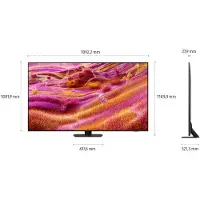Samsung 85" Neo QLED QN93F 4K Vision AI Smart TV (2025), 2,16 m (85"), 3840 x 2160 Pixel, Neo QLED, Smart-TV, WLAN, Schwarz
