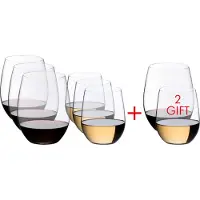 Riedel Gläser-Geschenkset The O Cabernet-Merlot und Viognier-Chardonnay (Pay 6 Get 8)