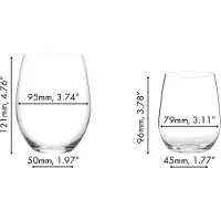 Riedel Gläser-Geschenkset The O Cabernet-Merlot und Viognier-Chardonnay (Pay 6 Get 8)