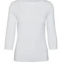 Vero Moda 3/4-Arm-Shirt "VMPANDA MODAL 3/4 TOP JRS NOOS" Baumwollmischung, regular fit