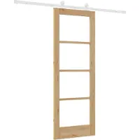 vidaXL Schiebetür ORKDAL Natur 73,5 x 198,5 cm