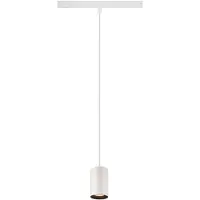 SLV BIG WHITE NUMINOS XS 48 V TRACK DALI, Pendelleuchte, weiß/schwarz, 8,7 W, 640 lm, 2700 K, CRI 90, 20° 1006768