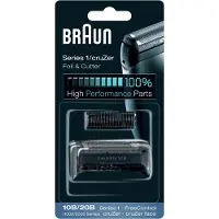 Braun Elektrorasierer Ersatzscherteil 10b/20b kompatibel mit cruZer und Series 1 Elektrorasierern