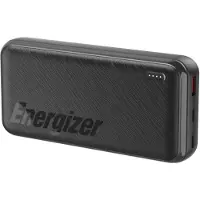 Energizer Powerbank UE20055PQ 20000 mAh 22,5 W 2 USB-C-Anschlüsse 1 USB-A-Anschluss Schnellladefunktion Schwarz