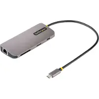 StarTech.com 115b Multiport Usb-c Auf Rj45/hdmi/usb-c/usb-a Adapter