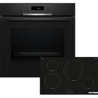 Bosch Serie 2 HBD274FB87, Zonen-Induktionskochfeld, 4 Zone(n), Keramik, Schwarz, Berührung, 80,2 cm