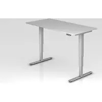 Hjh OFFICE PRO XDSM 16 S - Grau 160 x 80 elektrisch höhenverstellbar
