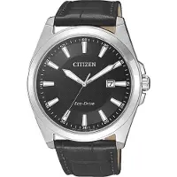 Citizen Eco Drive | Herrenuhr | Lederband | Datumsanzeige | BM7108-14E