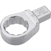 Hazet Einsteck-Ringschlüssel 6630D-30 Einsteck-Vierkant 14 x 18 mm Außen-Doppel-Sechskant-Tractionsprofil 30